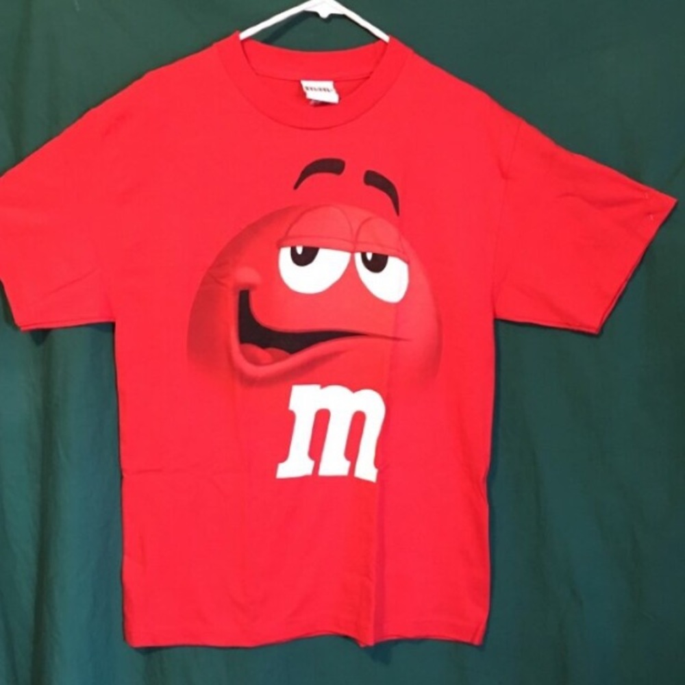 M&M Red M Tshirt